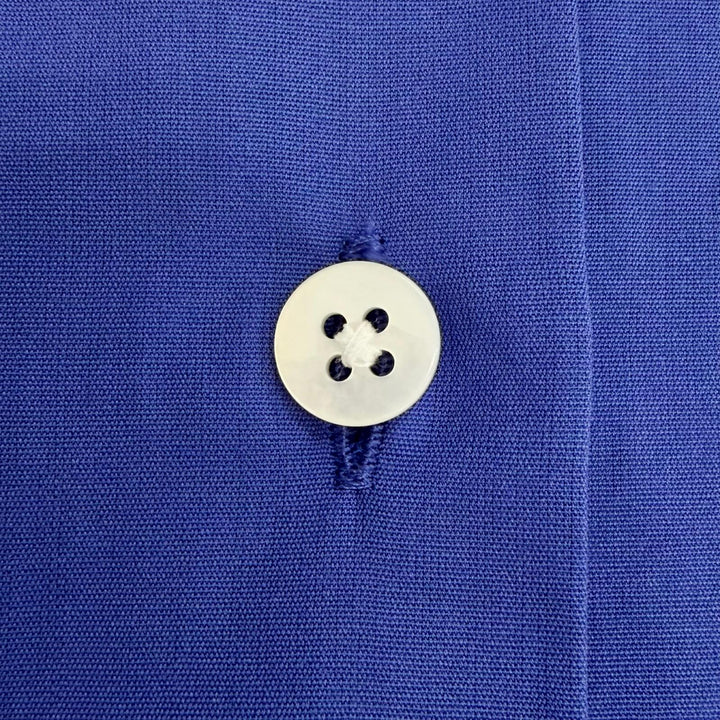 Excellent THE ROW Long sleeve shirt Oversized shirt Blue cotton XS AL106