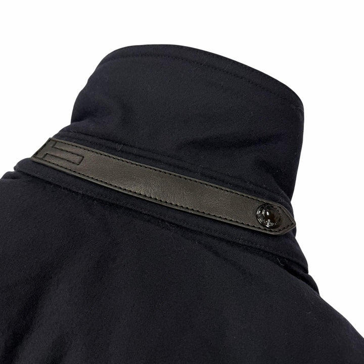 Excellent TOM FORD Down jacket Navy wool mens 46 TF0317