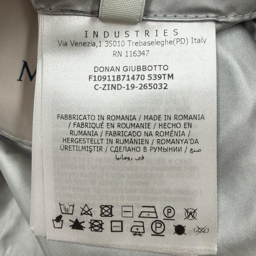 Pristine MONCLER mountain hoodie DONAN Hooded Reversible khaki cotton mens 3