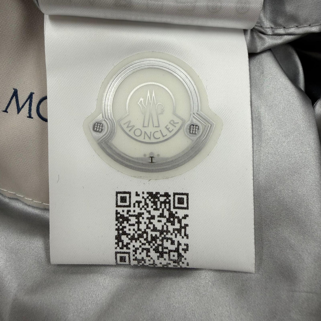 Pristine MONCLER mountain hoodie DONAN Hooded Reversible khaki cotton mens 3