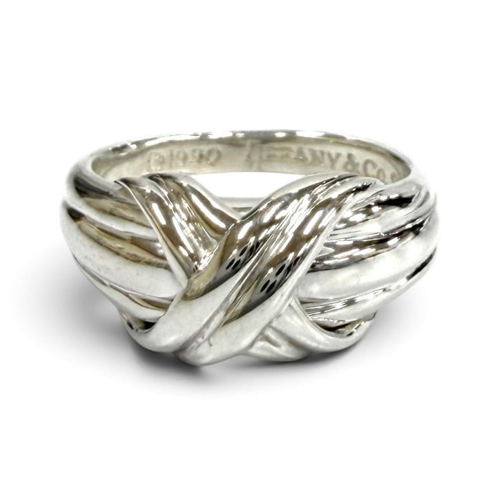 Excellent TIFFANY&Co. Ring ring Signature ring Silver 925 Women