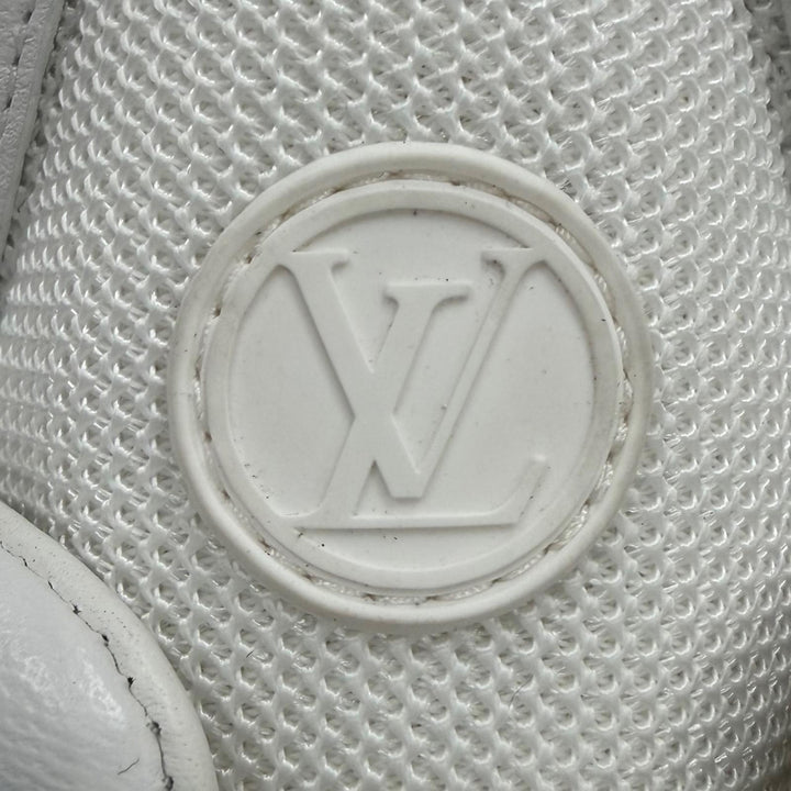 Excellent LOUIS VUITTON sneakers white mens 9 1ABIHY