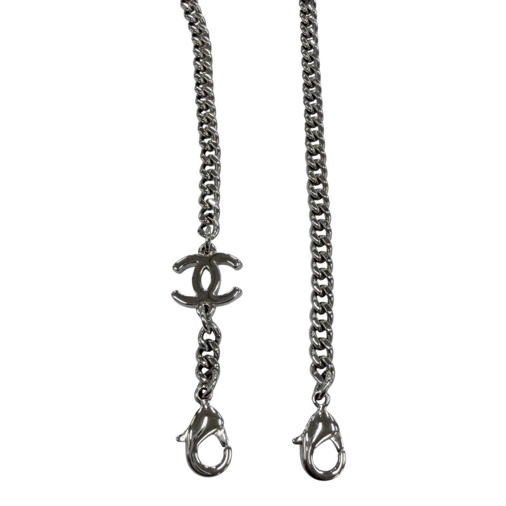 Great CHANEL sunglasses COCO Mark Round Chain Glasses with Cord Women 4245