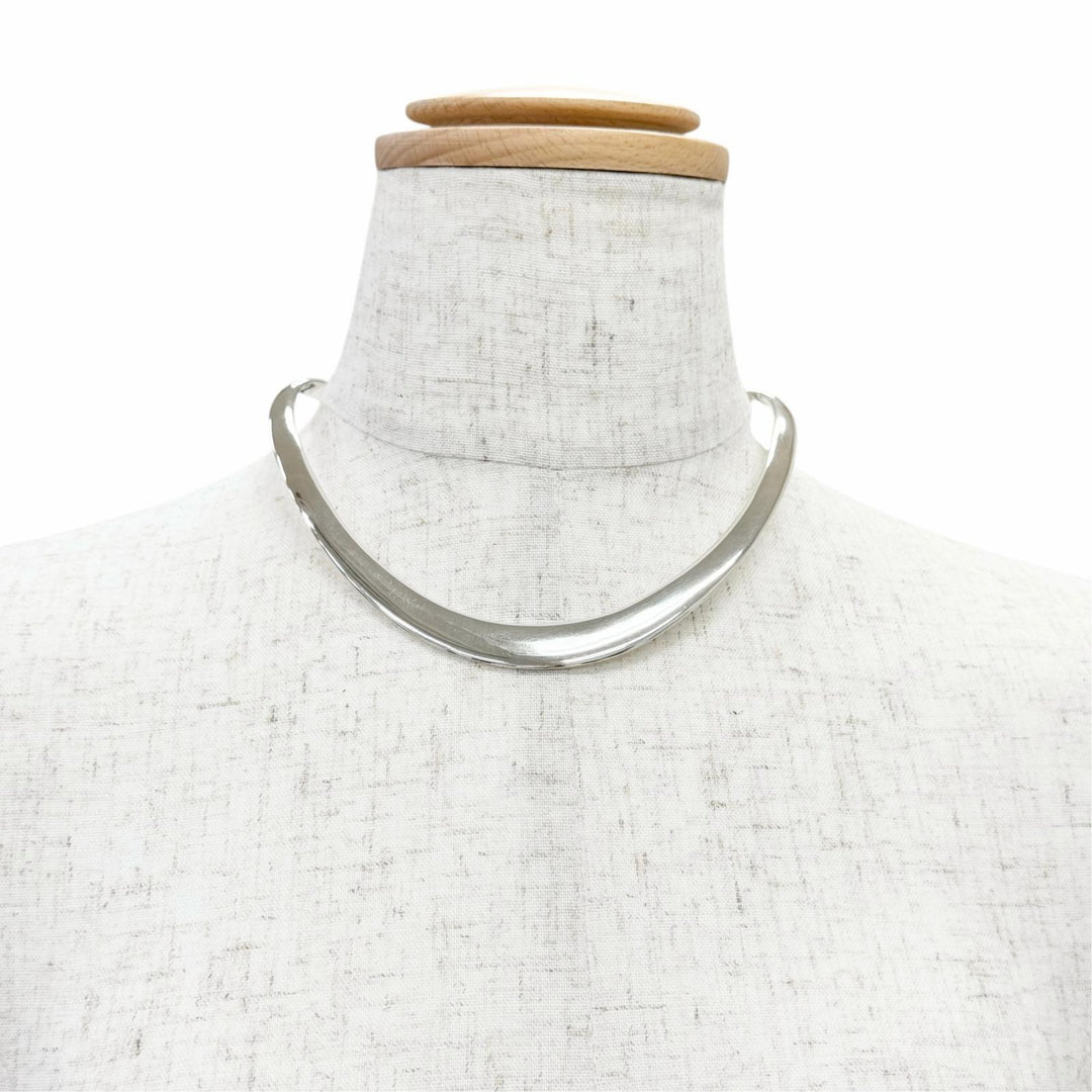 Great TIFFANY&Co. choker Omega Choker Neck cuff, made in Mexico Silver 925 Women