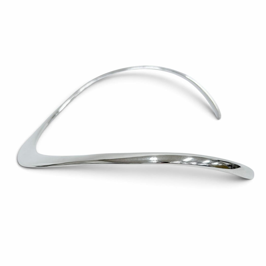 Great TIFFANY&Co. choker Omega Choker Neck cuff, made in Mexico Silver 925 Women