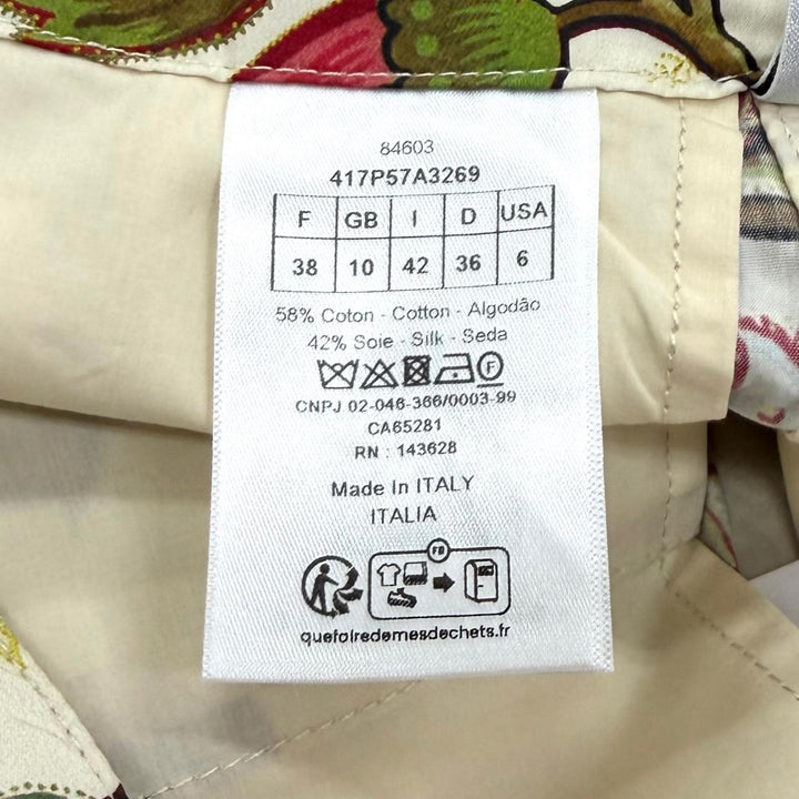 Pristine Christian Dior Pants Multi cotton Women 42 417P57A3269