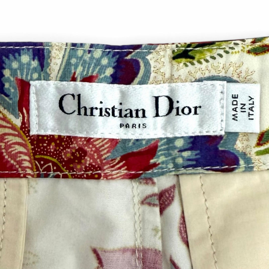 Pristine Christian Dior Pants Multi cotton Women 42 417P57A3269