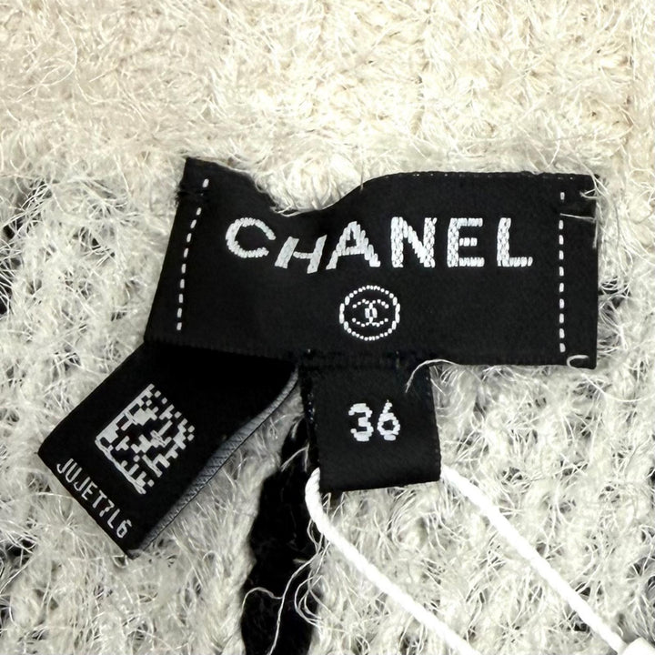 Pristine CHANEL skirt Multi cashmere Women 36 P76107