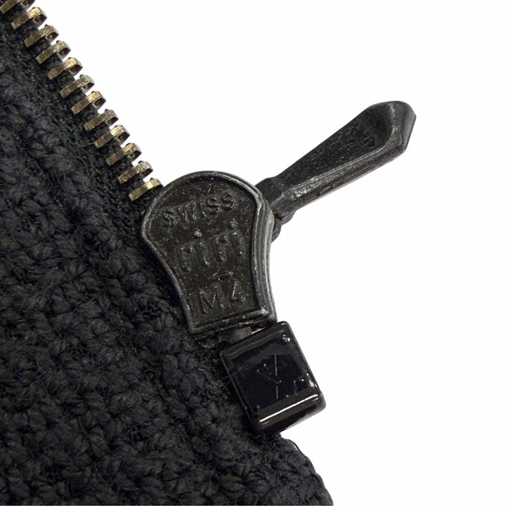 Very Good CHANEL COCO Mark Pearl Button 4-Pocket Tweed Jacket 44 02P P19669