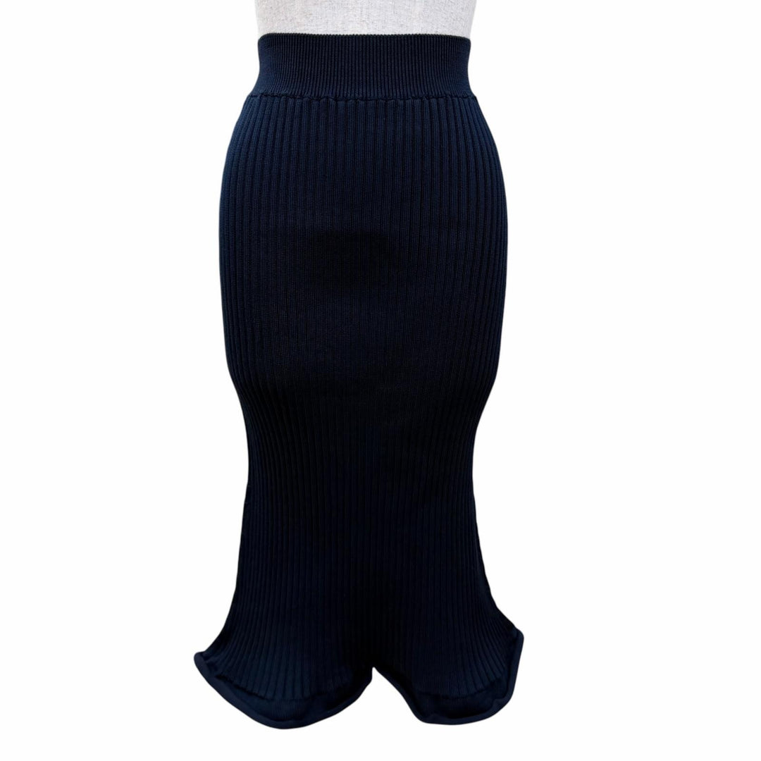Pristine LOUIS VUITTON Tight Skirt Mermaid silhouette knit top (long length) L