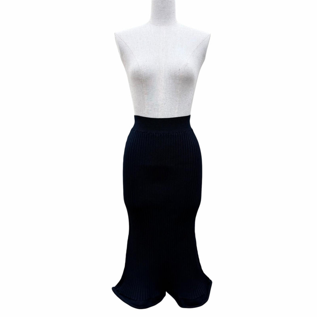 Pristine LOUIS VUITTON Tight Skirt Mermaid silhouette knit top (long length) L