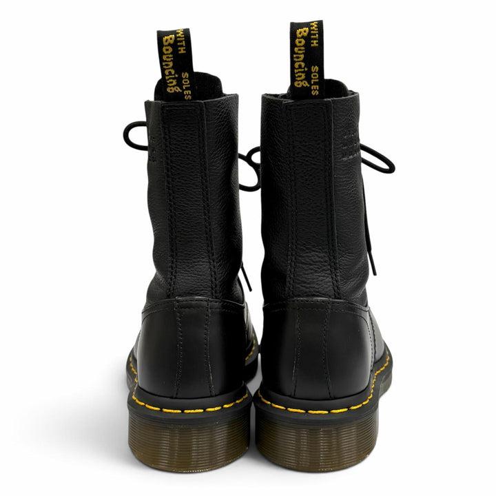 Pristine Dr.Martens MM6 short boots 1490 TWIST black leather Women S66WU0126