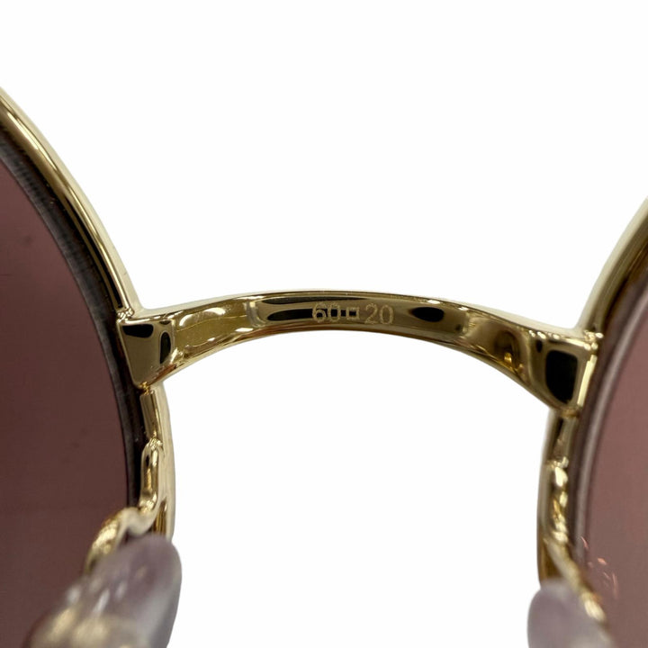 Pristine Cartier sunglasses PANTHERE Round Half-Rim gold Women CT01495