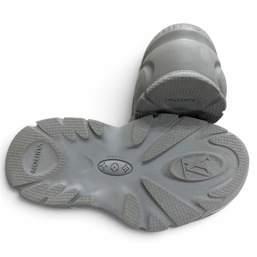 Very Good LOUIS VUITTON Sandals LV Circle Logo Monogram Platform Shoes