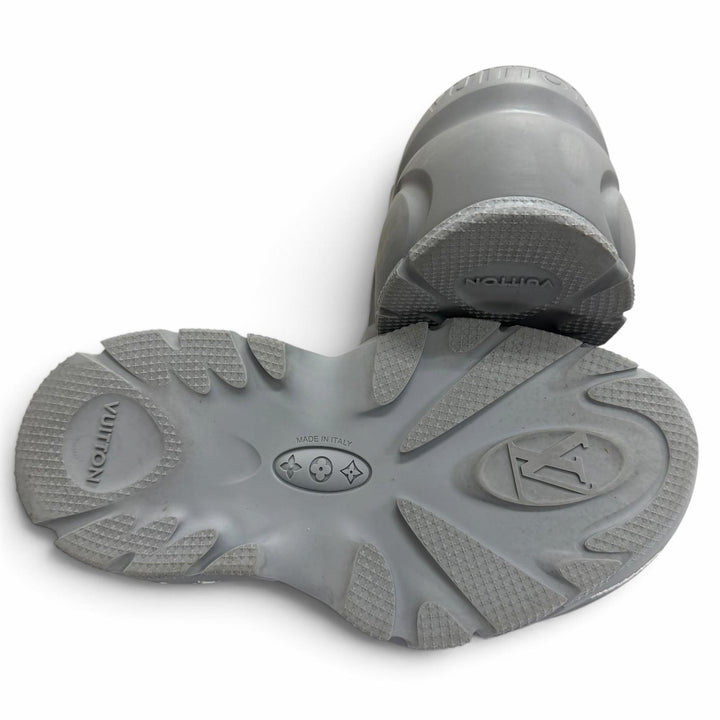 Very Good LOUIS VUITTON Sandals LV Circle Logo Monogram Platform Shoes