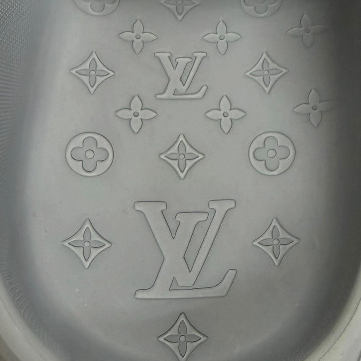 Very Good LOUIS VUITTON Sandals LV Circle Logo Monogram Platform Shoes