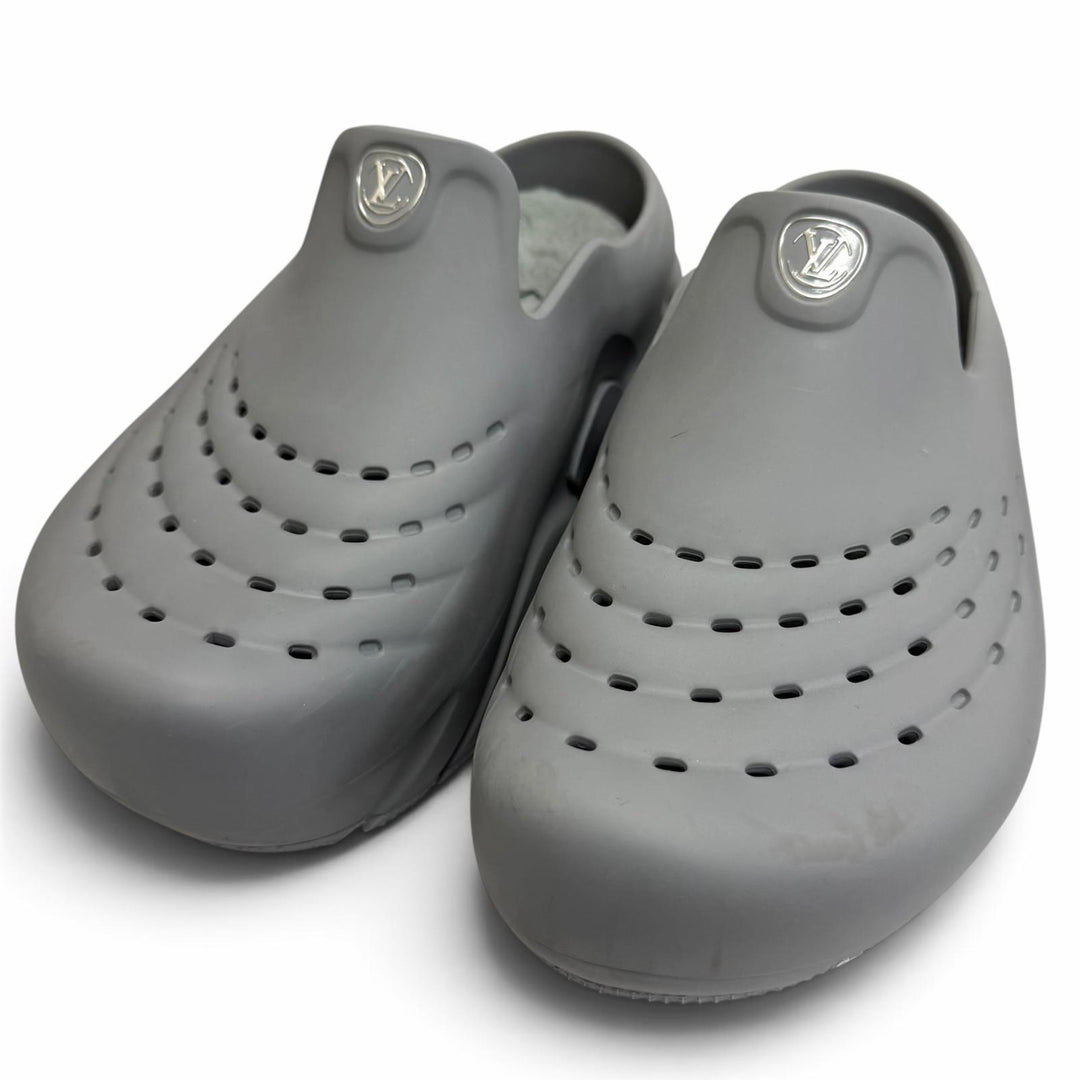 Very Good LOUIS VUITTON Sandals LV Circle Logo Monogram Platform Shoes