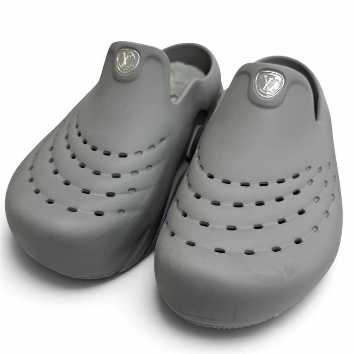 Very Good LOUIS VUITTON Sandals LV Circle Logo Monogram Platform Shoes