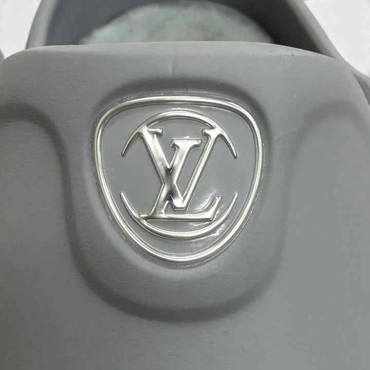 Very Good LOUIS VUITTON Sandals LV Circle Logo Monogram Platform Shoes