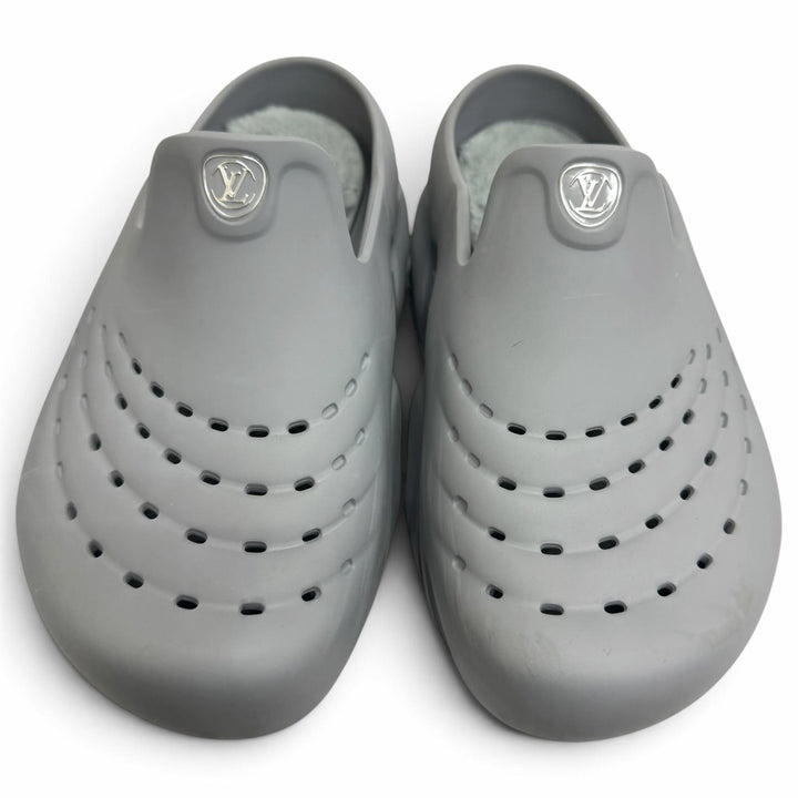 Very Good LOUIS VUITTON Sandals LV Circle Logo Monogram Platform Shoes