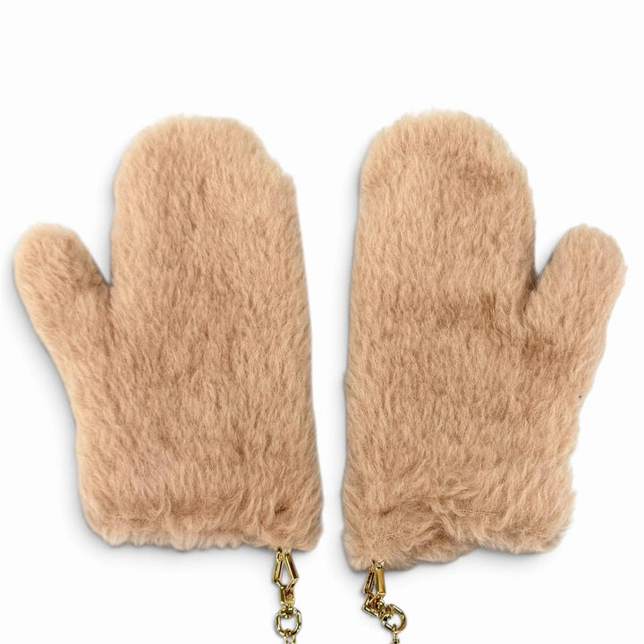 Excellent Max Mara gloves Ombrato Teddy Bear Mittens alpaca 23456606336