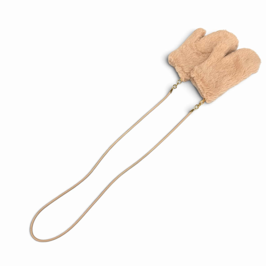 Excellent Max Mara gloves Ombrato Teddy Bear Mittens alpaca 23456606336