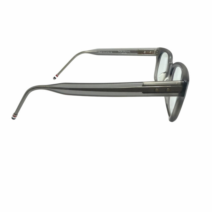 Great THOM BROWNE Glasses Wellington Matte Clear Gray mens TB-401C