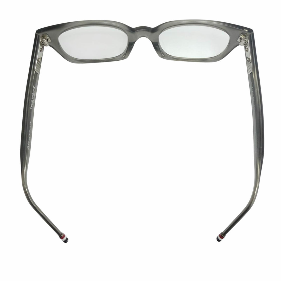 Great THOM BROWNE Glasses Wellington Matte Clear Gray mens TB-401C