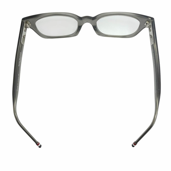 Great THOM BROWNE Glasses Wellington Matte Clear Gray mens TB-401C