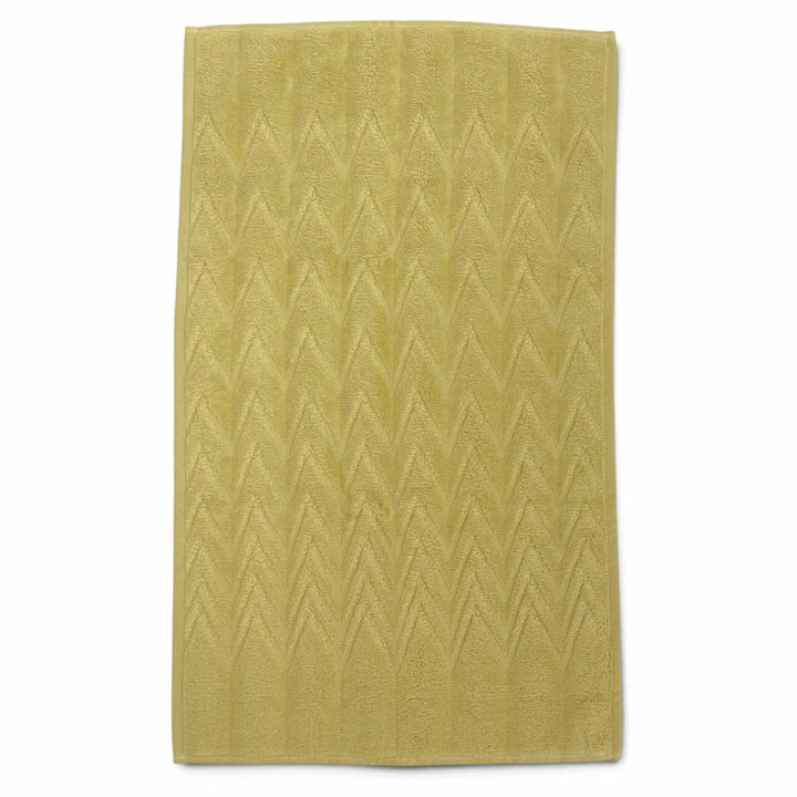 Pristine HERMES towel SERVIETTE INVITE SWING set (3 pieces) Yellow-green 101622M