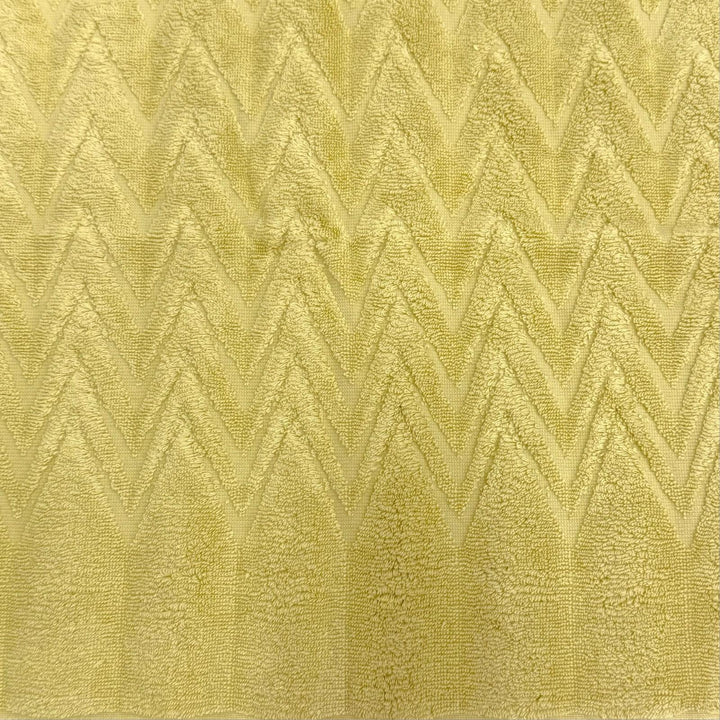 Pristine HERMES towel SERVIETTE INVITE SWING set (3 pieces) Yellow-green 101622M