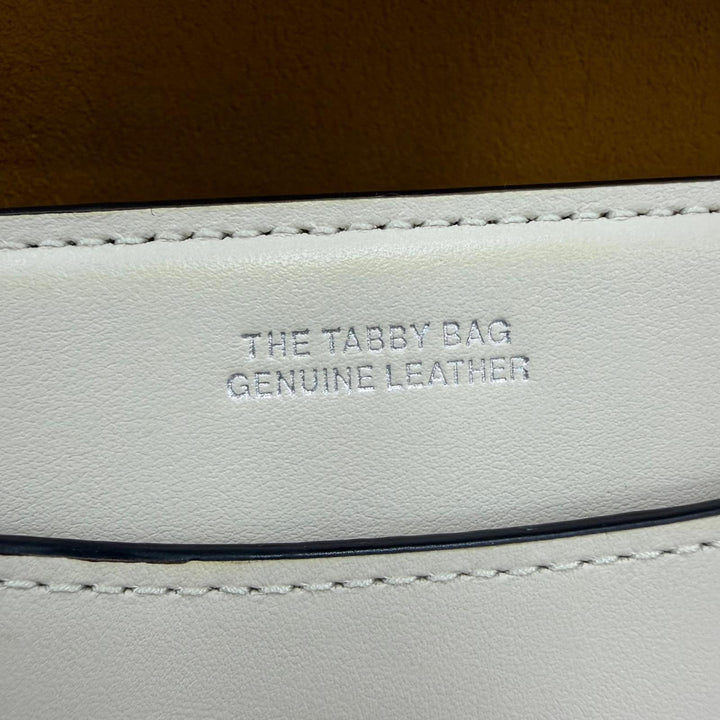 Excellent COACH Shoulder Bag Tabby 26 leather 2-way handbag Ivory CY940