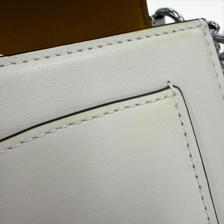 Excellent COACH Shoulder Bag Tabby 26 leather 2-way handbag Ivory CY940