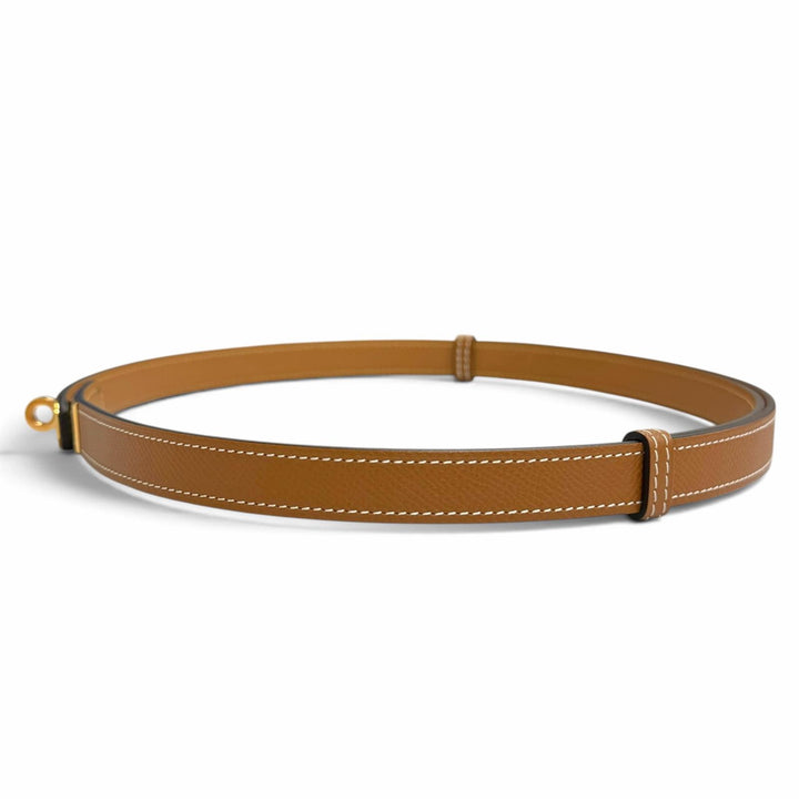 Excellent HERMES belt Belt Kelly Epsom Leather Women