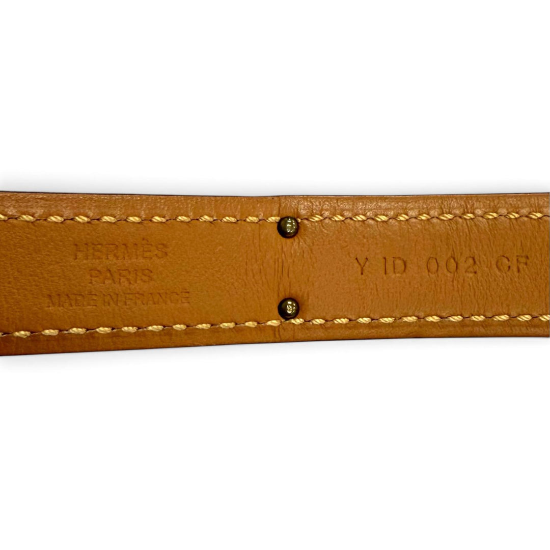 Excellent HERMES belt Belt Kelly Epsom Leather Women