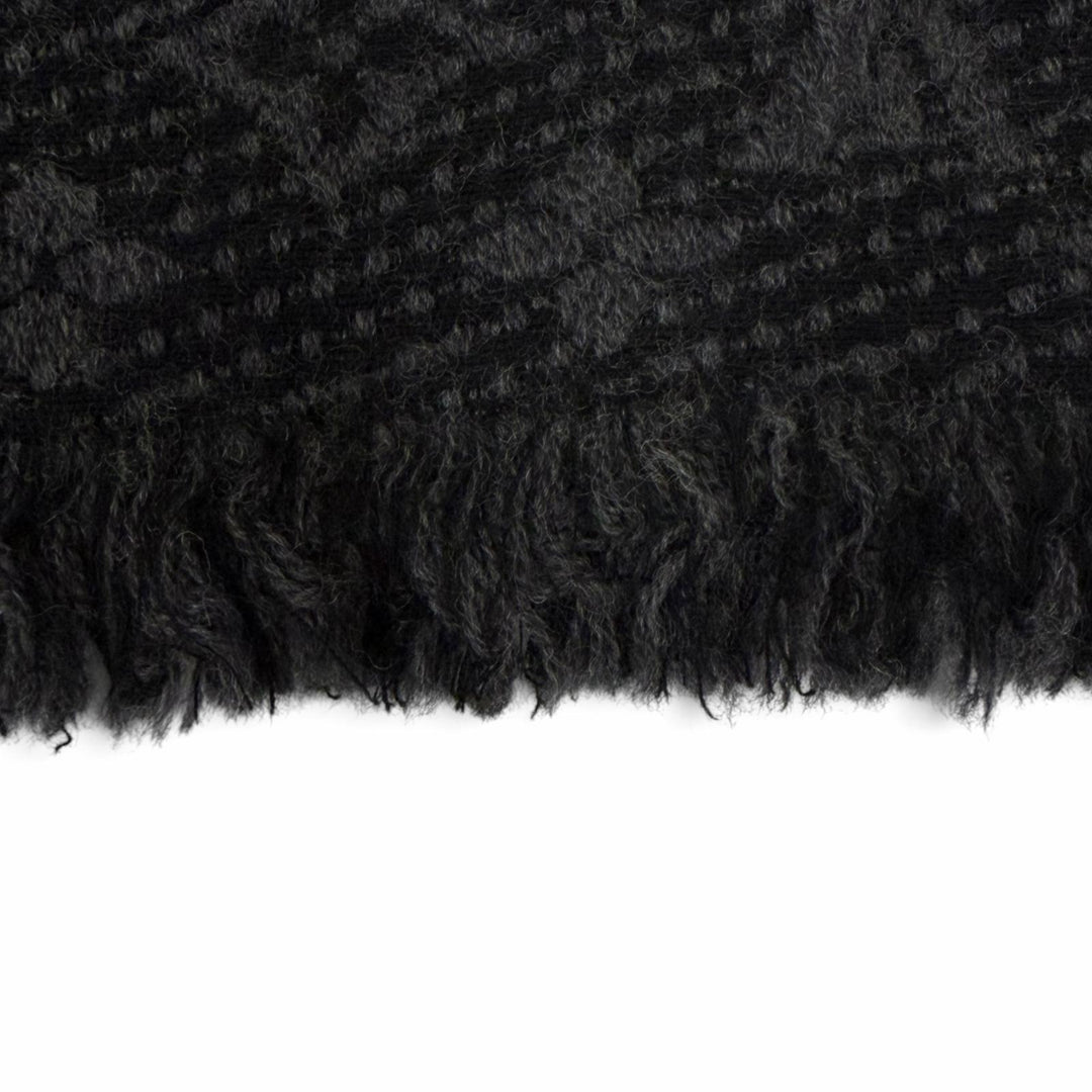 Very Good LOUIS VUITTON Scarf Monogram Classic Anthracite wool mens M78526