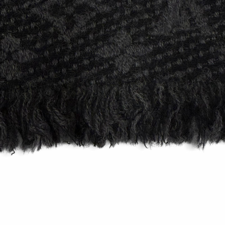Very Good LOUIS VUITTON Scarf Monogram Classic Anthracite wool mens M78526
