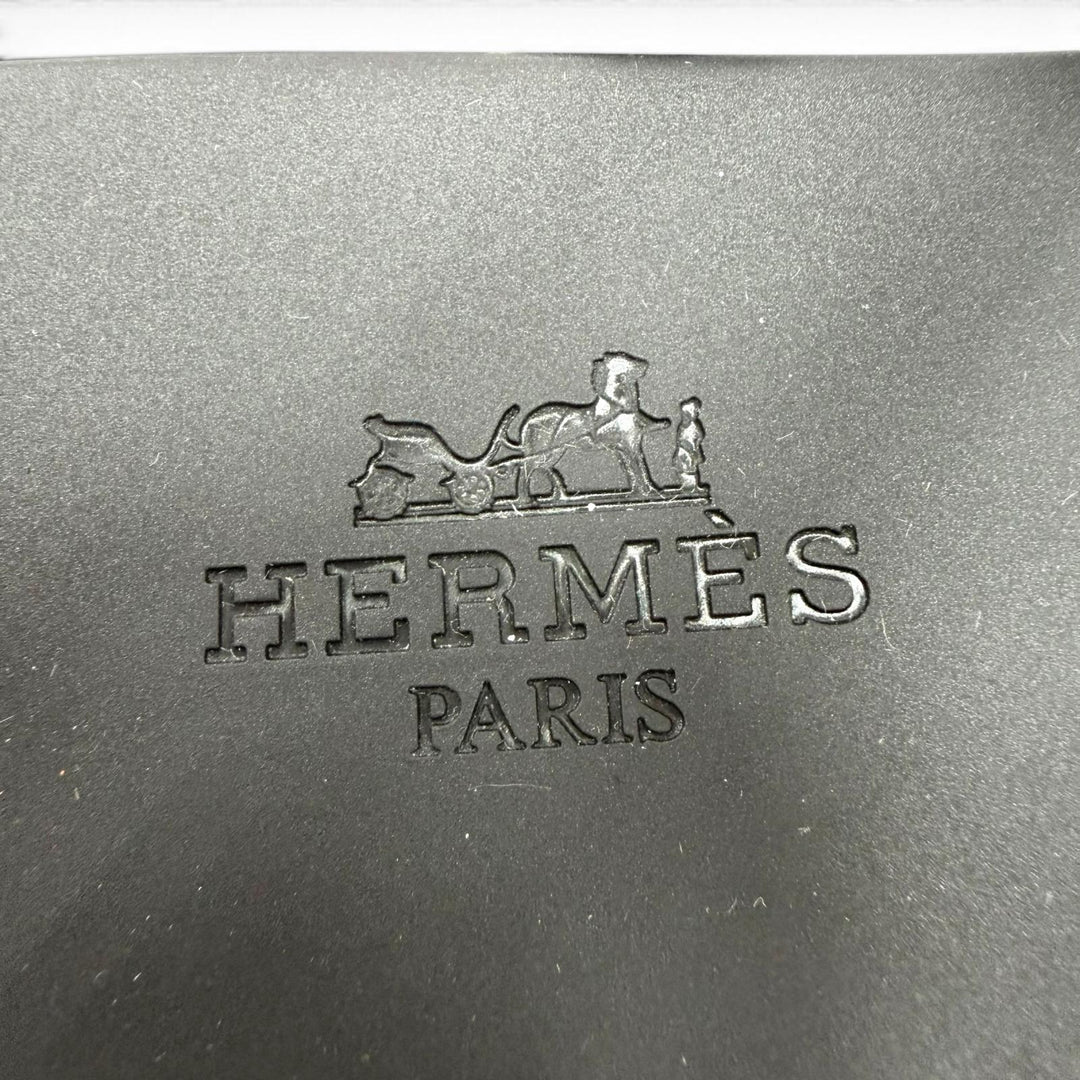 Pristine HERMES Sandals Egeri Chaine d'Ancre flat sandals with thong rubber 36