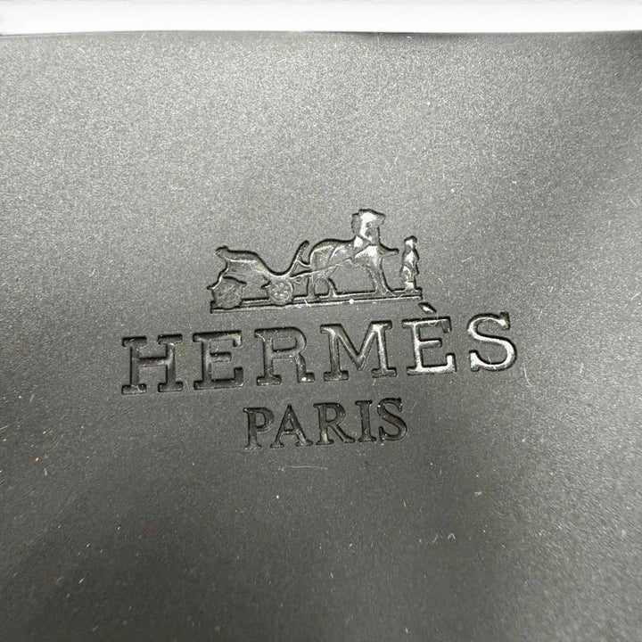 Pristine HERMES Sandals Egeri Chaine d'Ancre flat sandals with thong rubber 36