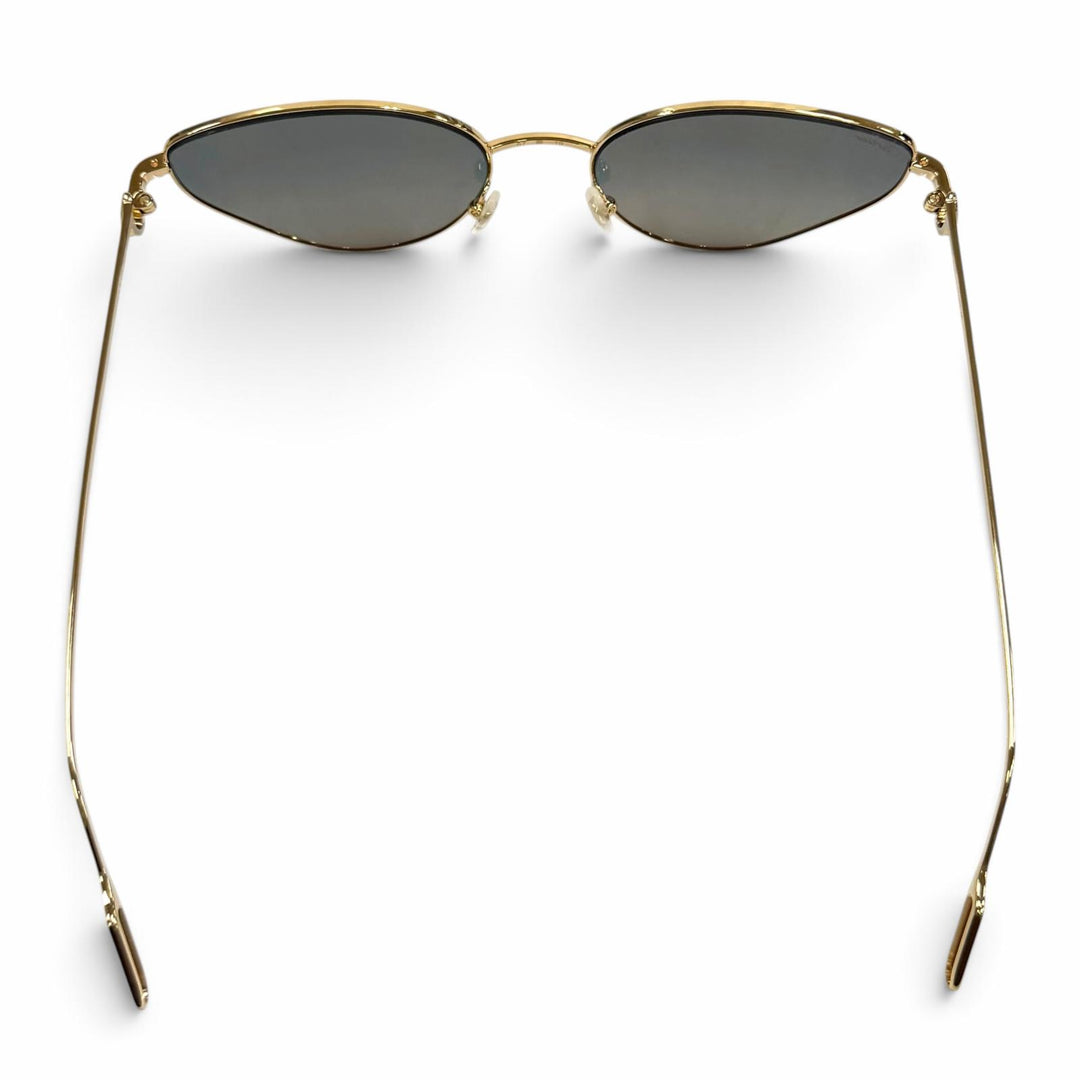 Pristine Cartier PANTHERE de Cartier Sunglasses 2C Decor Cat's Eye CT0155S