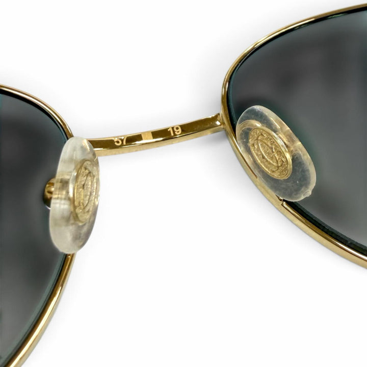Pristine Cartier PANTHERE de Cartier Sunglasses 2C Decor Cat's Eye CT0155S