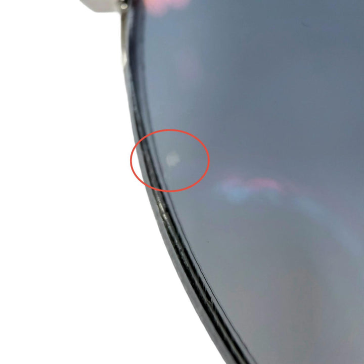 Pristine Cartier sunglasses PANTHERE Round Half-Rim Silver Women CT0149S