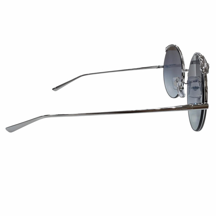 Pristine Cartier sunglasses PANTHERE Round Half-Rim Silver Women CT0149S