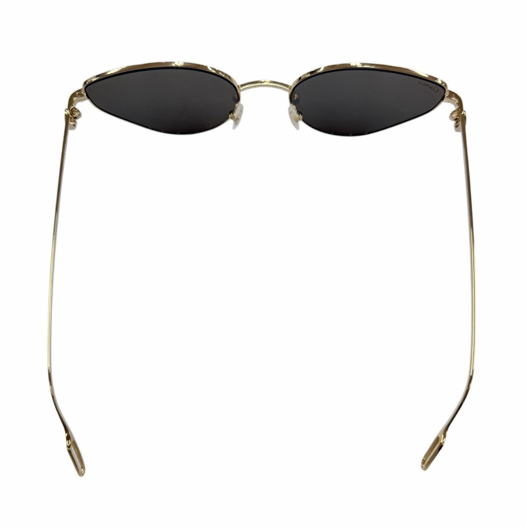 Pristine Cartier sunglasses PANTHERE 2C Decor Cat's Eye gold Women CT0155S