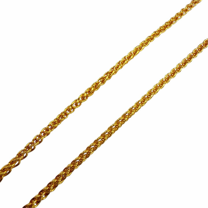 Excellent HERMES Necklace Tonnerre Necklace Accessories Pendant gold Women