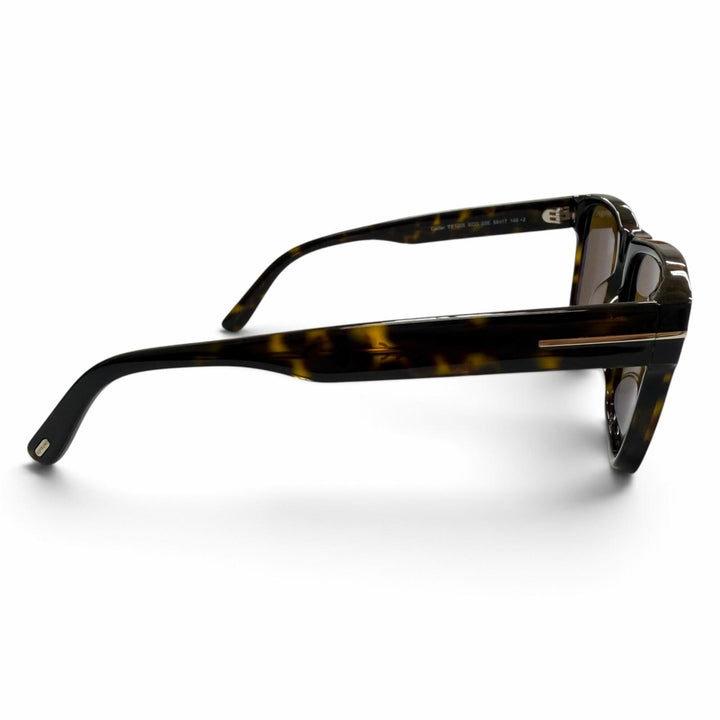 Excellent TOM FORD sunglasses Marble Pattern Eyewear Clear brown mens TF1205