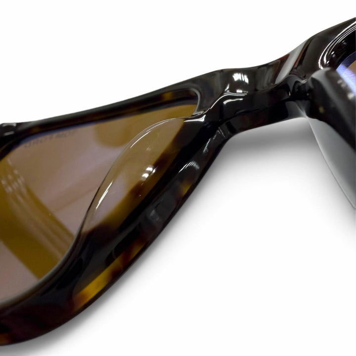 Excellent TOM FORD sunglasses Marble Pattern Eyewear Clear brown mens TF1205