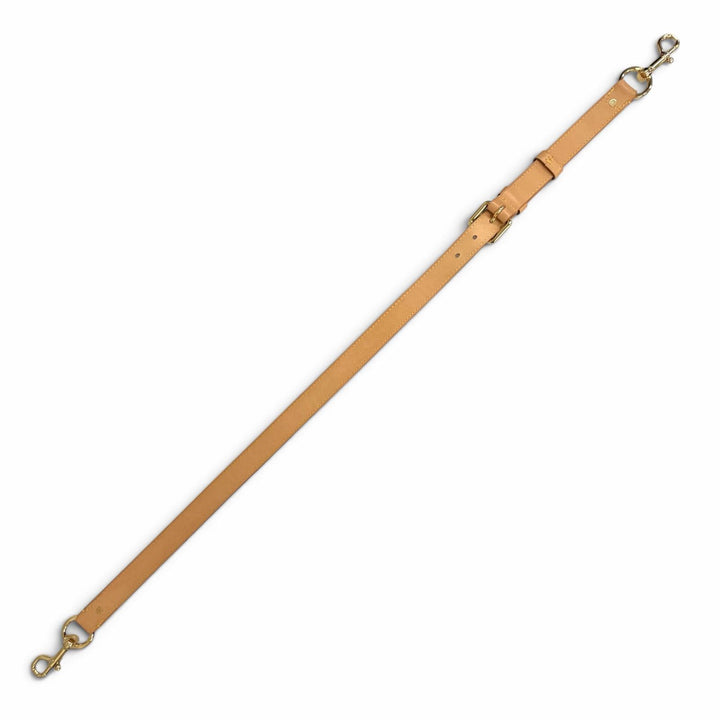 Great LOUIS VUITTON Shoulder strap leather natural Nume leather Women