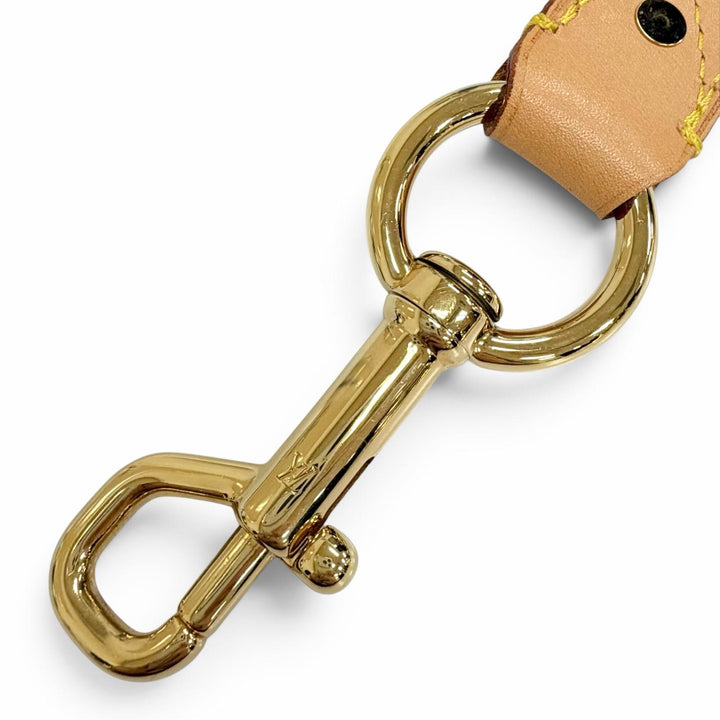 Great LOUIS VUITTON Shoulder strap leather natural Nume leather Women