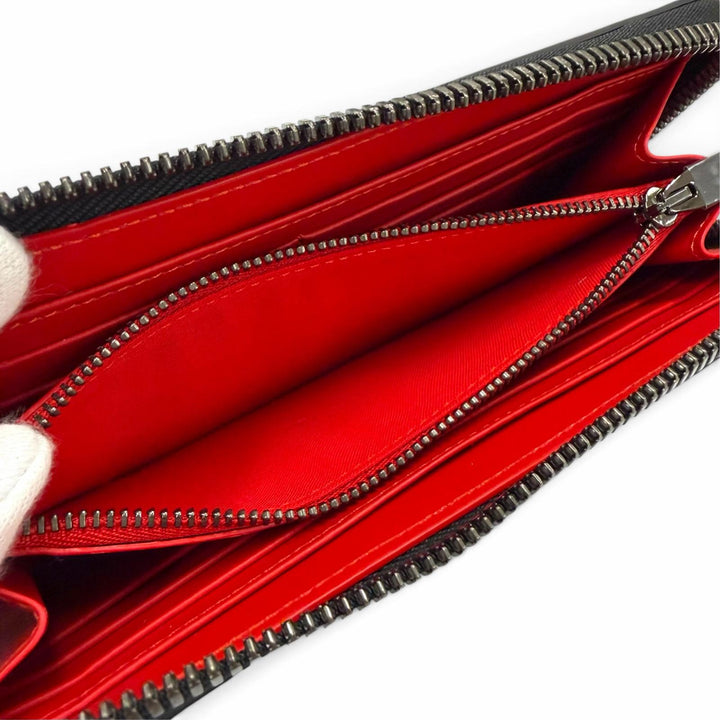 Pristine Christian Louboutin Purse black leather mens 1245154M039